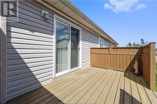 75 Domethilde, Dieppe, NB - Outdoor With Deck Patio Veranda With Exterior