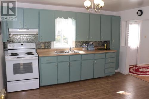 127 Brook Street, Stephenville Crossing, NL - Indoor Photo Showing Kitchen With Double Sink