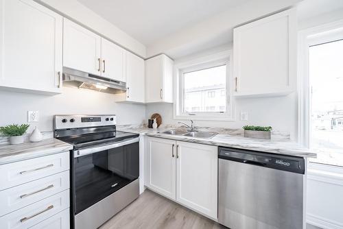 4 Radison Lane|Unit #1, Hamilton, ON - Indoor Photo Showing Kitchen With Stainless Steel Kitchen With Double Sink