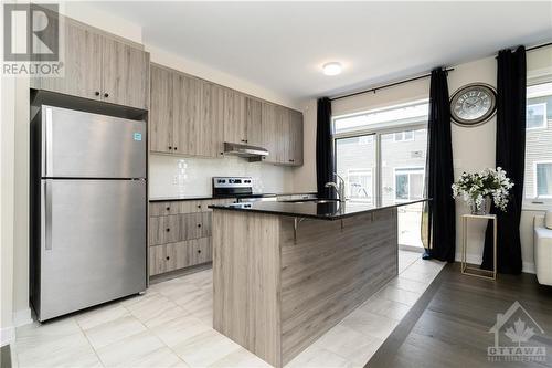 2504 Watercolours Way, Ottawa, ON - Indoor Photo Showing Kitchen With Stainless Steel Kitchen