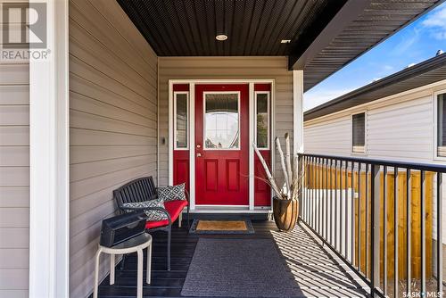 4418 Nicurity Drive, Regina, SK - Outdoor With Deck Patio Veranda With Exterior