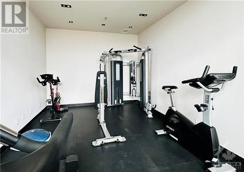203 Catherine Street Unit#507, Ottawa, ON - Indoor Photo Showing Gym Room