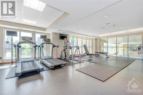 234 Rideau Street Unit#403, Ottawa, ON - Indoor Photo Showing Gym Room