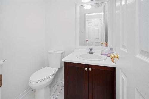 2 piece bathroom for guests - 24 Moore Crescent, Ancaster, ON - Indoor Photo Showing Bathroom