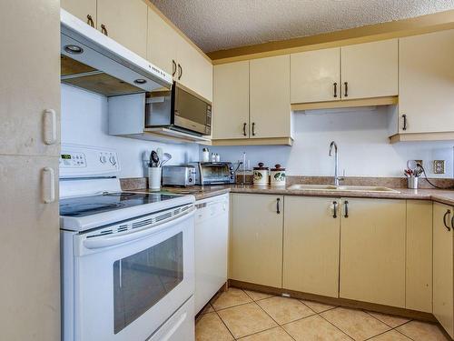 Cuisine - 407-25 Rue Des Émeraudes, Repentigny (Repentigny), QC - Indoor Photo Showing Kitchen With Double Sink