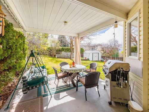 54-6400 Spencer Road, Kelowna, BC - Outdoor With Deck Patio Veranda With Exterior