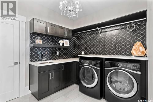 125 Greenbryre Crescent N, Corman Park Rm No. 344, SK - Indoor Photo Showing Laundry Room
