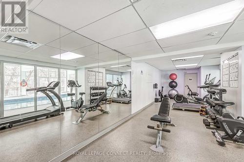 #712 -21 Dale Ave, Toronto, ON - Indoor Photo Showing Gym Room