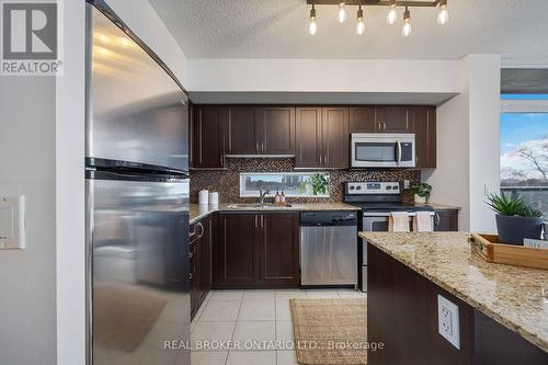 603 - 280 Donlands Avenue, Toronto, ON - Indoor Photo Showing Kitchen With Upgraded Kitchen