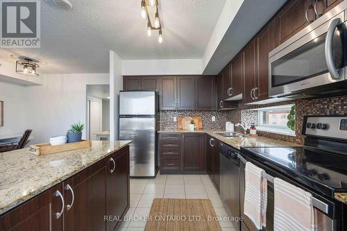 603 - 280 Donlands Avenue, Toronto, ON - Indoor Photo Showing Kitchen With Double Sink
