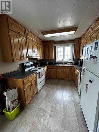 112 Regional Street, Channel-Port Aux Basques, NL - Indoor Photo Showing Kitchen With Double Sink