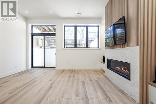 92 Roe Avenue, Toronto, ON - Indoor With Fireplace