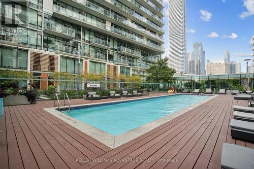 Th112 - 39 Queens Quay E, Toronto, ON - Outdoor With In Ground Pool With Deck Patio Veranda