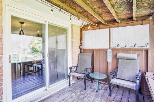 1849 Fiddlers Green Road, Ancaster, ON -  With Deck Patio Veranda With Exterior