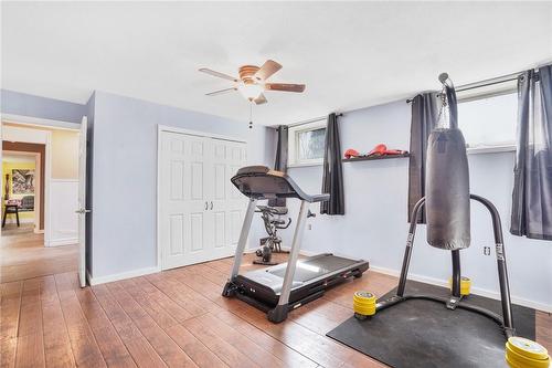 1849 Fiddlers Green Road, Ancaster, ON - Indoor Photo Showing Gym Room
