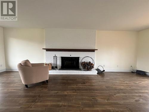 472 Grenfell Heights, Grand Falls-Windsor, NL - Indoor Photo Showing Living Room With Fireplace