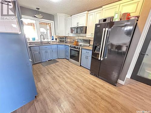 488 Willow Bay, Estevan, SK - Indoor Photo Showing Kitchen With Double Sink