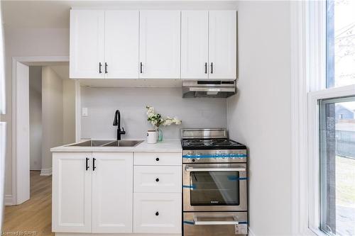 129 Durham Street|Unit #Unit 2, Port Colborne, ON - Indoor Photo Showing Kitchen With Double Sink