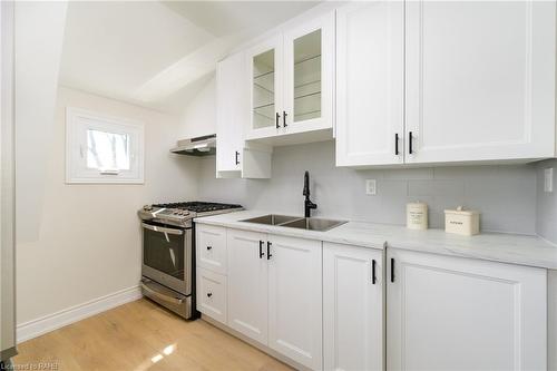 129 Durham Street|Unit #Unit 3, Port Colborne, ON - Indoor Photo Showing Kitchen With Double Sink With Upgraded Kitchen