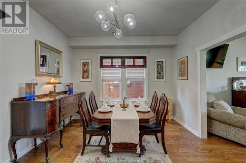 1254 Bruce, Windsor, ON - Indoor Photo Showing Dining Room