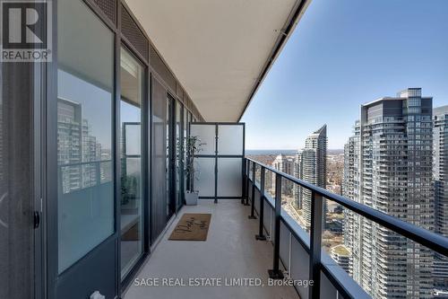 3611 - 30 Shore Breeze Drive W, Toronto, ON - Outdoor With Balcony With View With Exterior