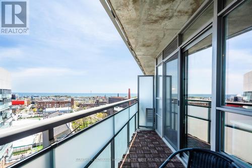 1401 - 38 Joe Shuster Way, Toronto, ON - Outdoor With Balcony With View With Exterior