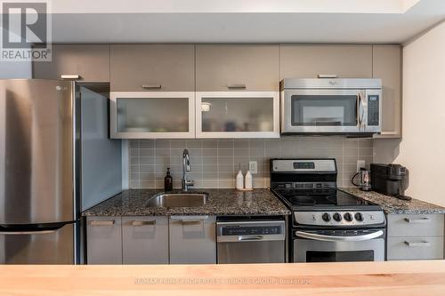 1007 - 68 Abell Street, Toronto, ON - Indoor Photo Showing Kitchen With Stainless Steel Kitchen With Upgraded Kitchen