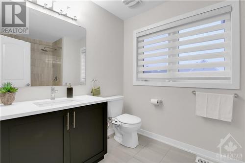 Virtually Staged. - 140 Rugosa Street, Nepean, ON - Indoor Photo Showing Bathroom