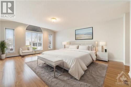 This photo has been virtually staged. - 1370 Marchand Street, Ottawa, ON - Indoor Photo Showing Bedroom