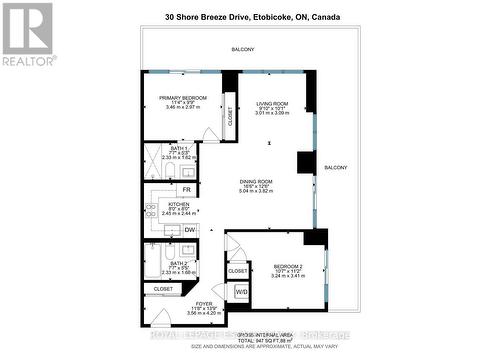 1123 - 30 Shore Breeze Drive, Toronto, ON - Other
