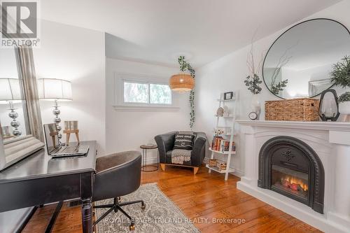 4221 Colonel Talbot Road, London, ON - Indoor With Fireplace