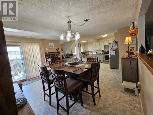 5111A 43 Street Ne, Chetwynd, BC - Indoor Photo Showing Dining Room