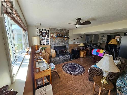 5111A 43 Street Ne, Chetwynd, BC - Indoor Photo Showing Other Room With Fireplace