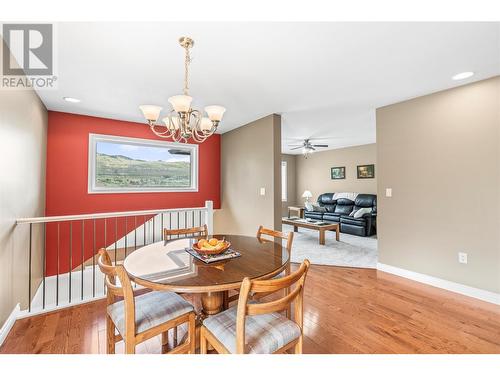 6744 Longacre Drive Unit# B, Vernon, BC - Indoor Photo Showing Dining Room