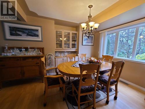 701 Dominion Street, Mcbride, BC - Indoor Photo Showing Dining Room