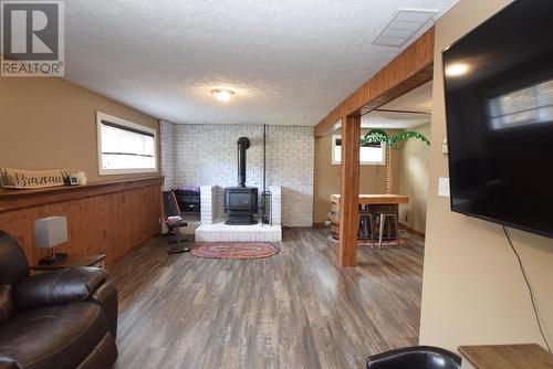 59 Oak Rd, Blind River, ON - Indoor Photo Showing Living Room With Fireplace
