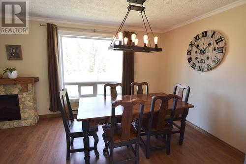 59 Oak Rd, Blind River, ON - Indoor Photo Showing Dining Room With Fireplace