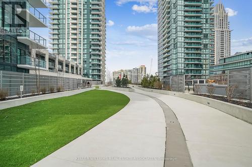 1407 - 4085 Parkside Village Drive, Mississauga, ON - Outdoor With Balcony With Facade