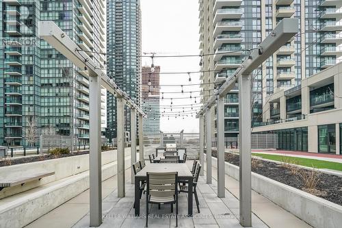 1407 - 4085 Parkside Village Drive, Mississauga, ON - Outdoor With Balcony With Facade