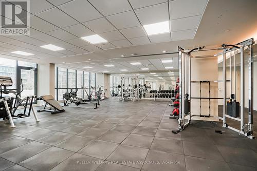 1407 - 4085 Parkside Village Drive, Mississauga, ON - Indoor Photo Showing Gym Room