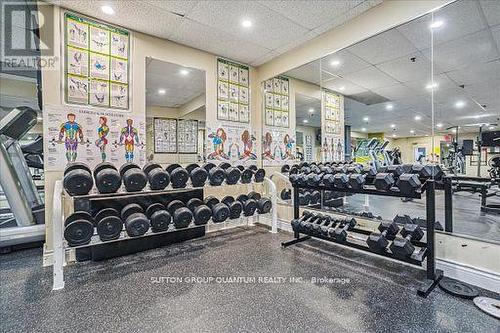 505 - 2323 Confederation Parkway, Mississauga, ON - Indoor Photo Showing Gym Room