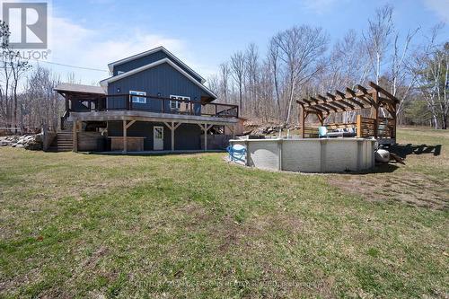 27229 Highway 62 S, Bancroft, ON - Outdoor With Above Ground Pool With Deck Patio Veranda