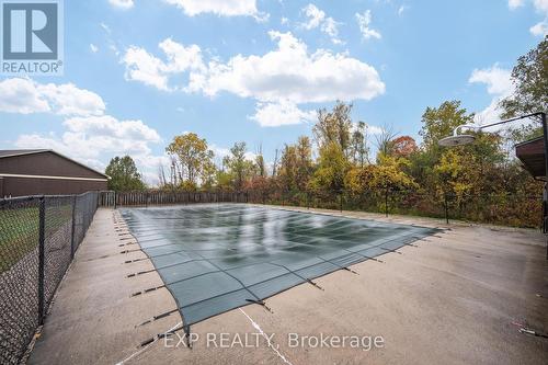 33825 Harmony Road, North Middlesex (Parkhill), ON - Outdoor With In Ground Pool