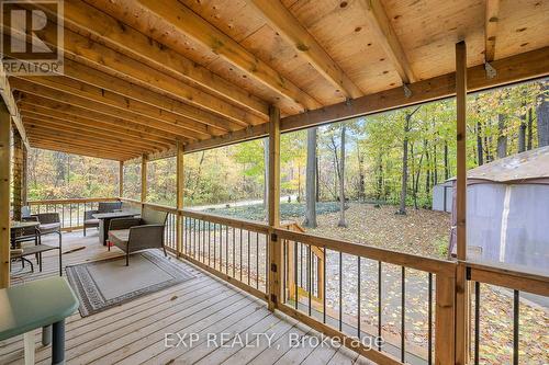 33825 Harmony Road, North Middlesex, ON - Outdoor With Deck Patio Veranda With Exterior