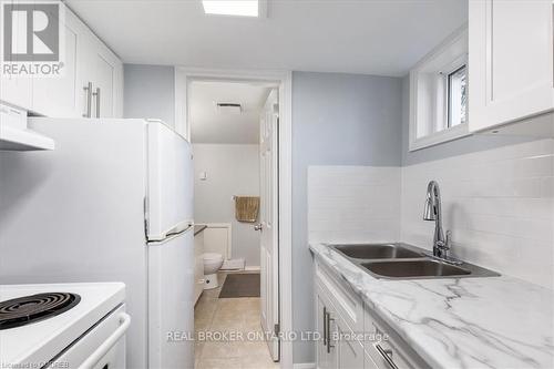 58 Fifth Avenue, Kitchener, ON - Indoor Photo Showing Kitchen With Double Sink