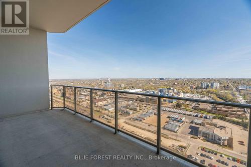 2602 - 330 Ridout Street N, London, ON - Outdoor With Balcony With View