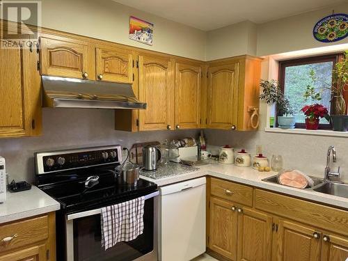 3907 Blair Road, Texada Island, BC - Indoor Photo Showing Kitchen With Double Sink