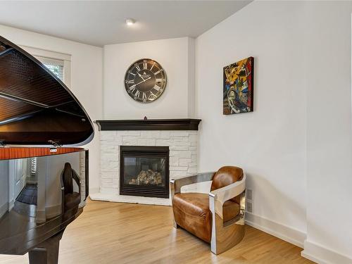 253 Dormie Place, Vernon, BC - Indoor With Fireplace
