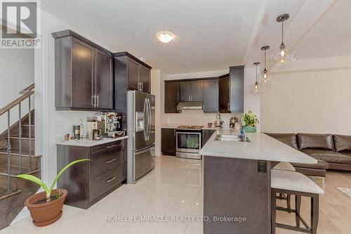 3 Ringway Road, Brampton, ON - Indoor Photo Showing Kitchen With Stainless Steel Kitchen With Upgraded Kitchen