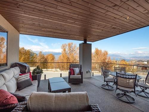 450 Windhover Court, Kelowna, BC - Outdoor With Deck Patio Veranda With Exterior